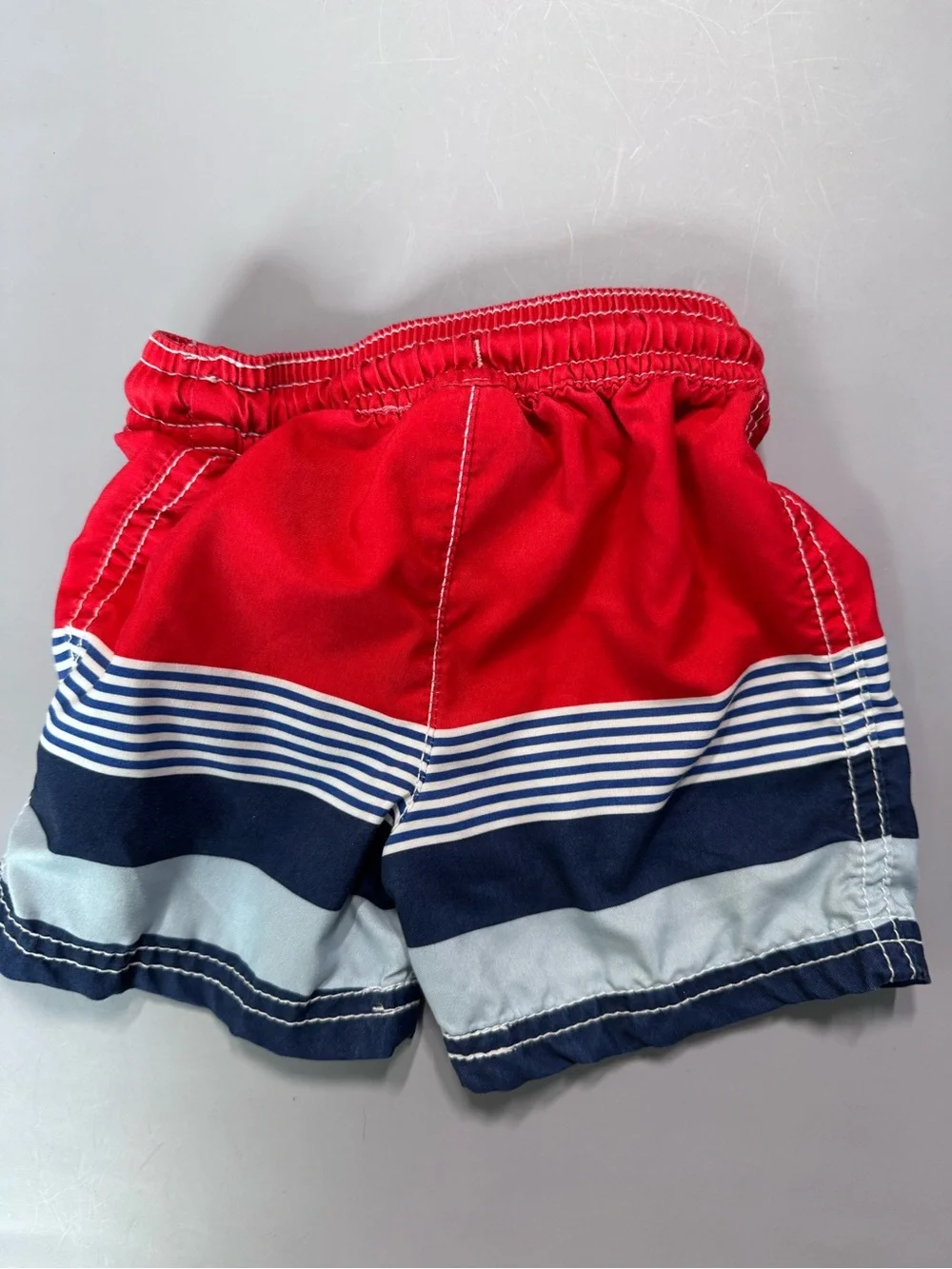 💜3/$15 Baby Boy Swim Trunks 9M Carter's Stripe  6-12M Gymboree Alligator